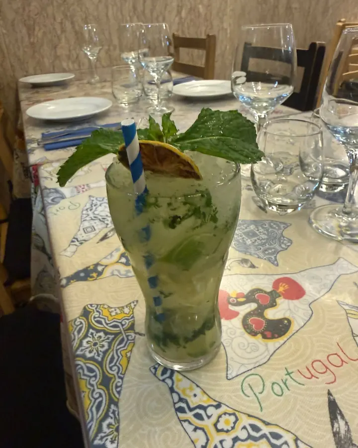 Um mojito ao fim da tarde