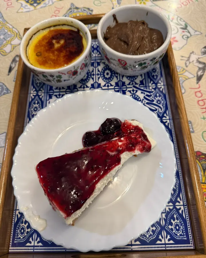 Sobremesas da casa